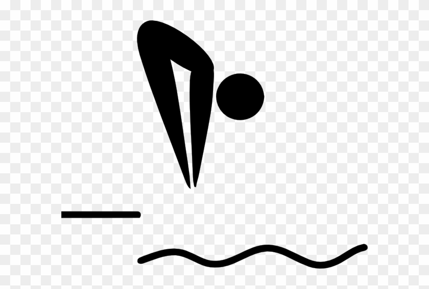 Springboard Diving Clipart #103713