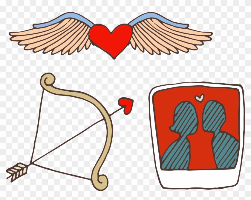 Arrow Cupid Clip Art - Arrow Cupid Clip Art #103792