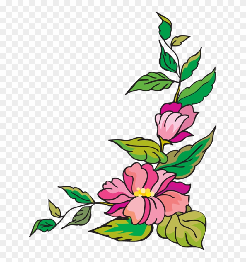 Corner Borders Clip Art Image Search Results - Flower Corner Border Clip Art #103903