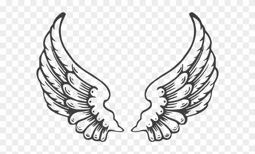 Clipart Info - Angel Wings Cut Out #103942