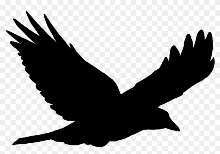 Flying - Bird Silhouette Vector Free #104062