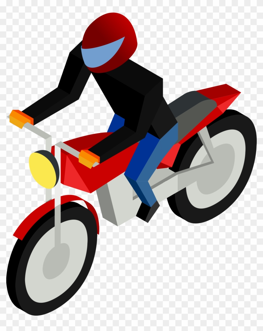 How To Set Use Motorcycle Driver Icon Png - Driver Motor Clipart #104081