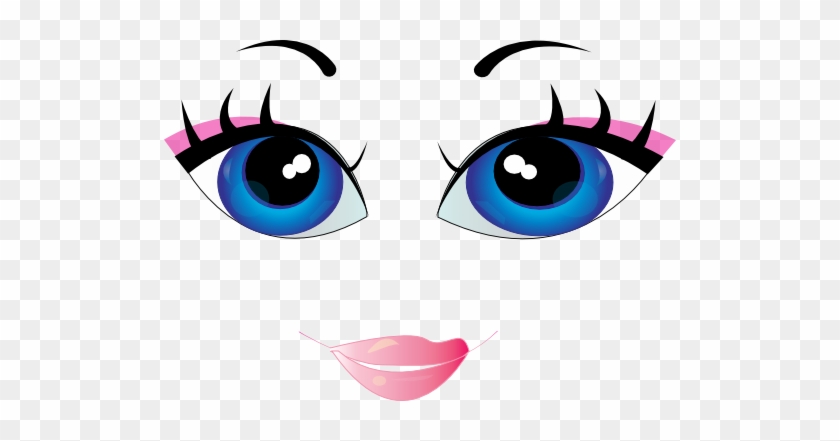 Pretty Eyes Clip Art - Pretty Eyes Clip Art #104179