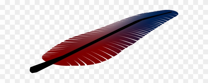 Colored Feather Clip Art - Colored Feather Clip Art #104220