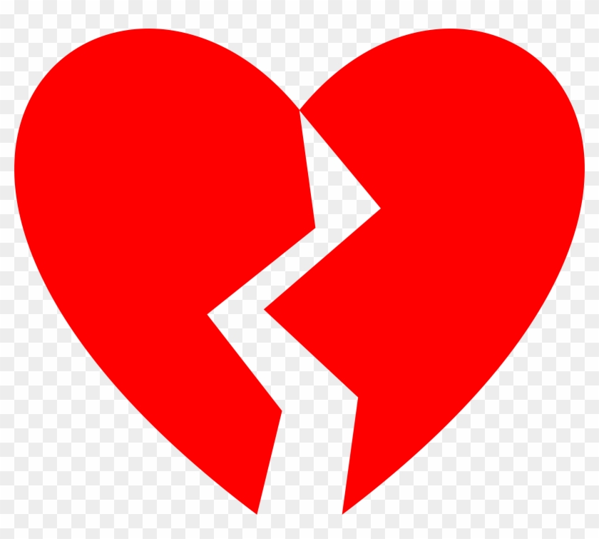 Big Image - Broken Heart Clipart #104718