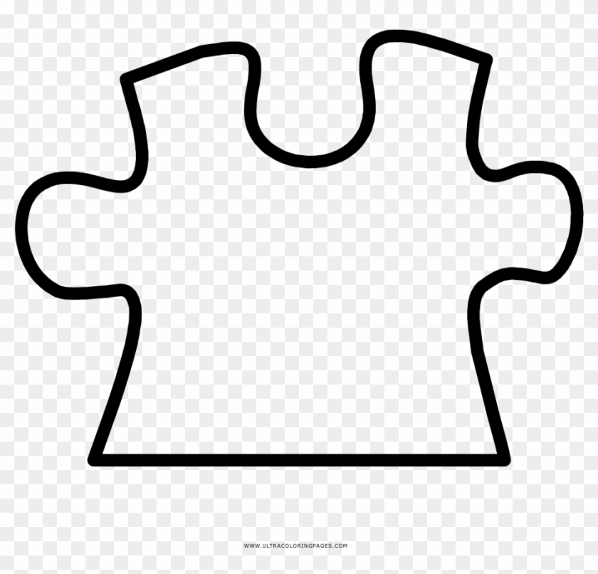 Special Puzzle Piece Coloring Page Ultra Pages - Line Art #104777