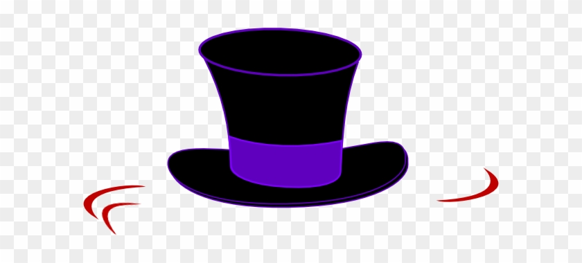 Top Hat Clipart Black Top Hat Clip Art At Clker Vector - Top Hats Clip Art #104790