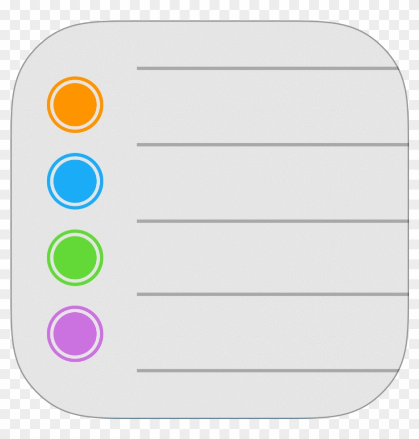 Reminders Icon Png Image - Ios #104798