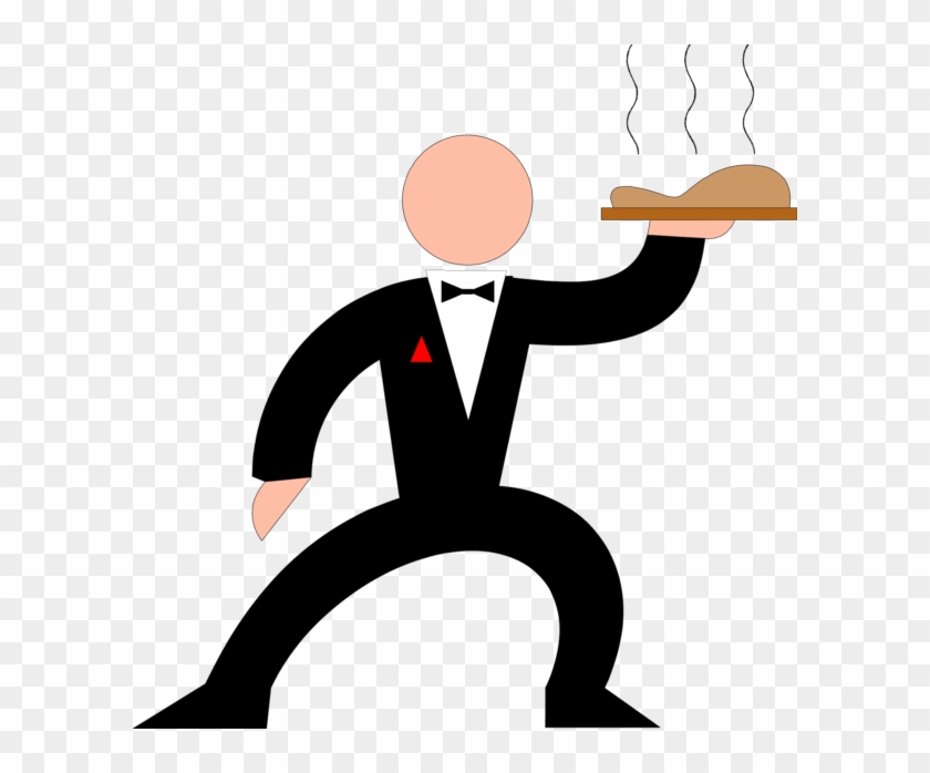 Clip Art Waiter - Waiter Clip Art #104886