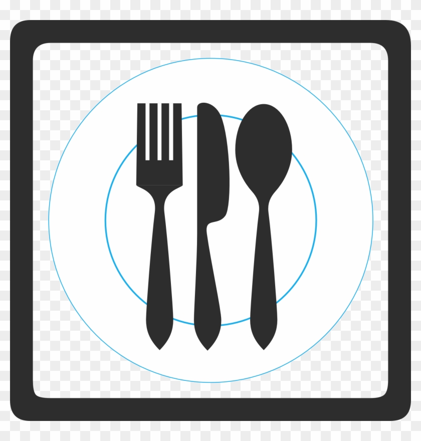 This Free Clip Arts Design Of Restaurant Symbol - Señales De Transito Comedor #104933