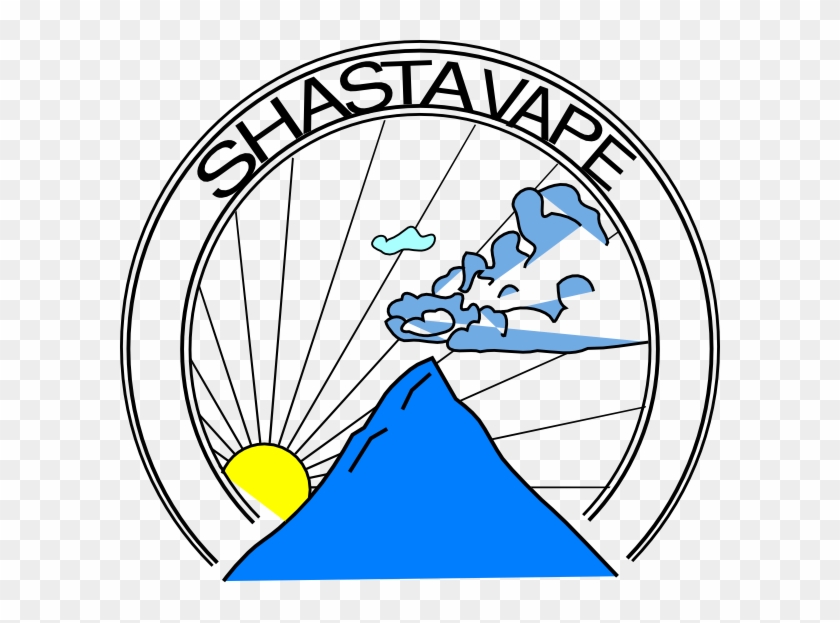Shasta Vape Logo 2 Clip Art - Clip Art #104957