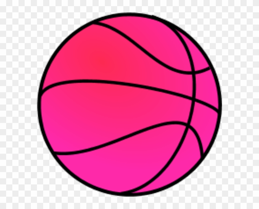 Clipart Pink Ball Basket Cliparts Free Download Clip - Blue Basketball Clip Art #104998