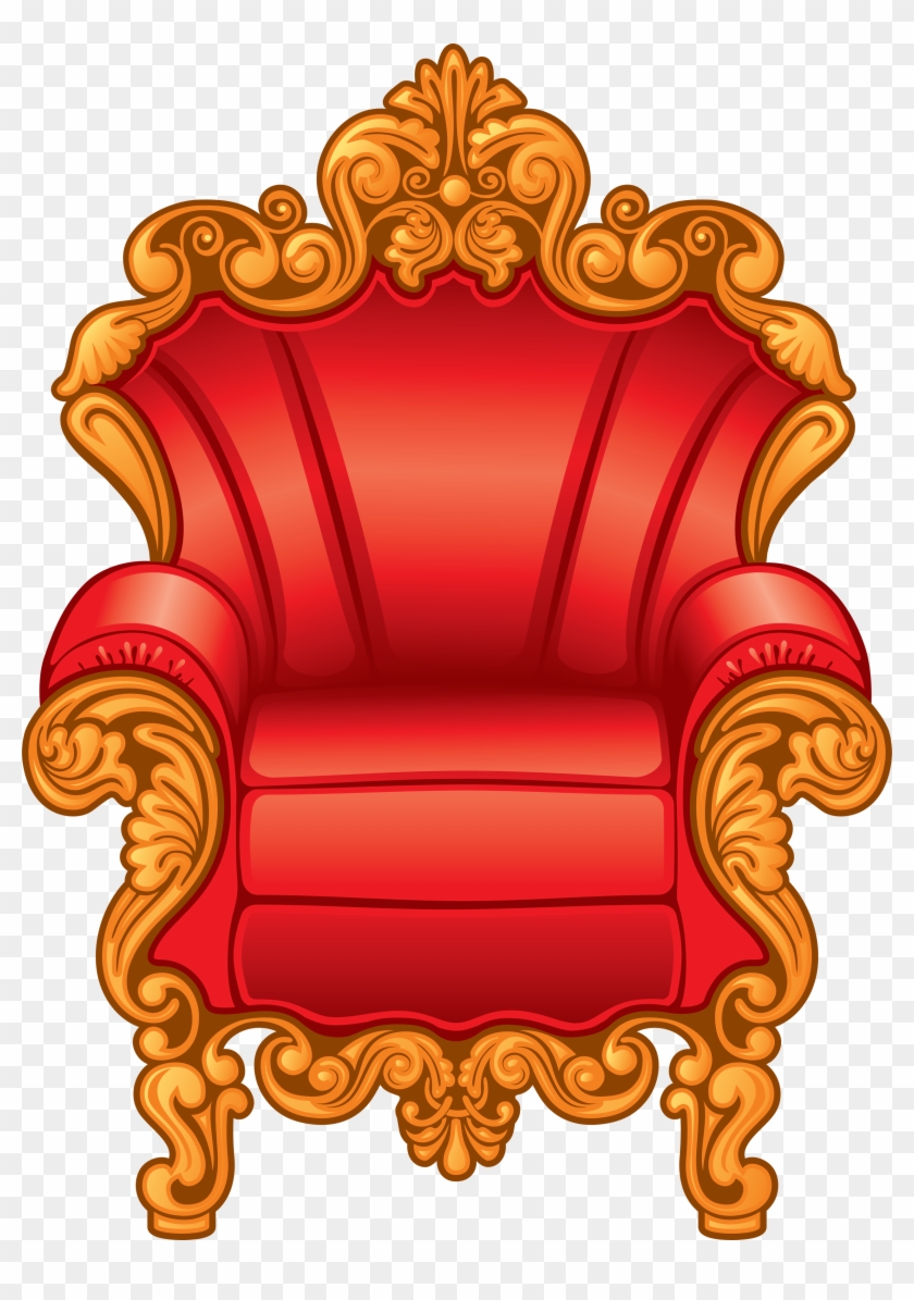 Armchair Png Image - Throne Clipart Transparent #105016