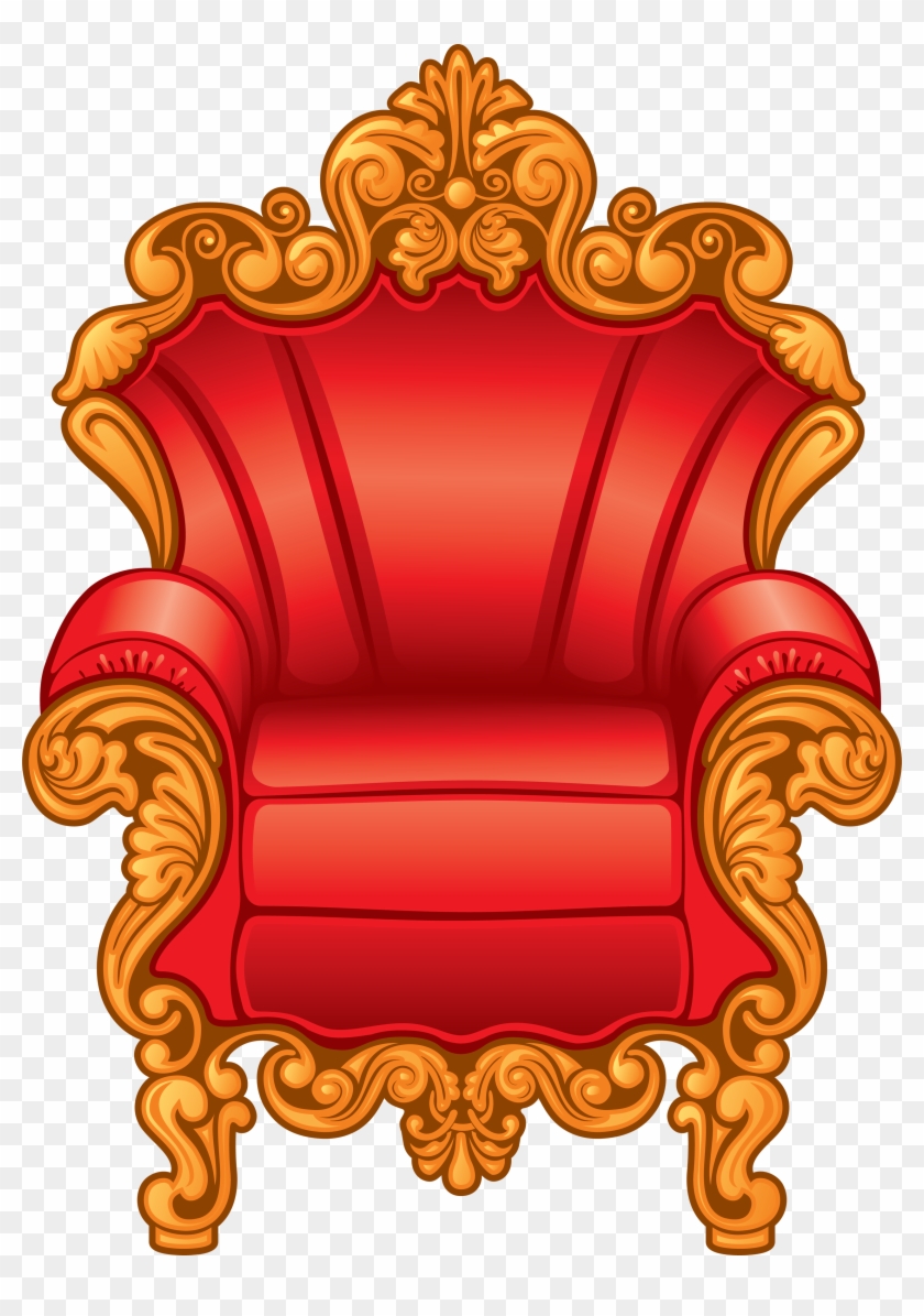 Armchair Png Image - Throne Clipart Transparent #105016