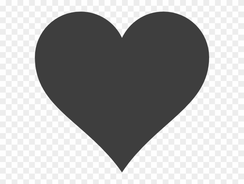 Black Heart Clipart #105079