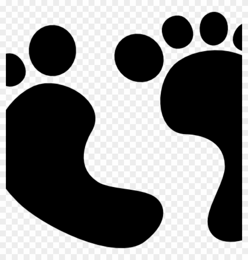 Baby Feet Clip Art Grey Ba Feet Clip Art At Clker Vector - Baby Shower Vectors Free Png #105158