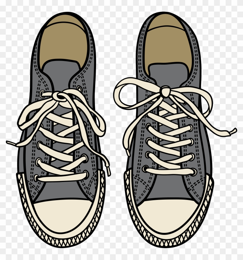 Fancy Shoes Clipart Grey Sneakers Png Best Web Black - Animated Shoes Top  View Png - Free Transparent PNG Clipart Images Download