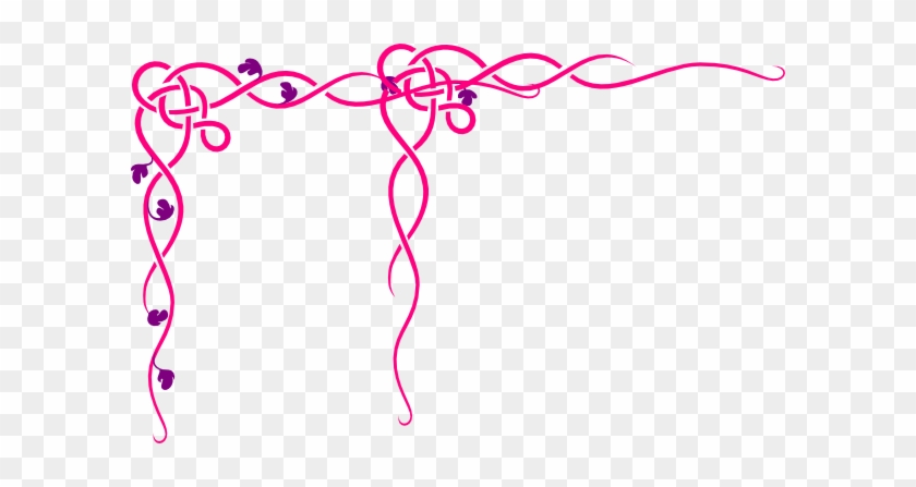 Pink Flower Vine Clip Art Thewealthbuilding - Hazrat Ali Aqwal E Zareen In Urdu #105439