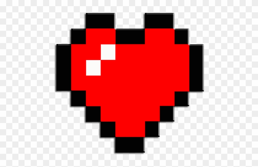 Zelda Clipart Minecraft - Minecraft Heart Png #105499