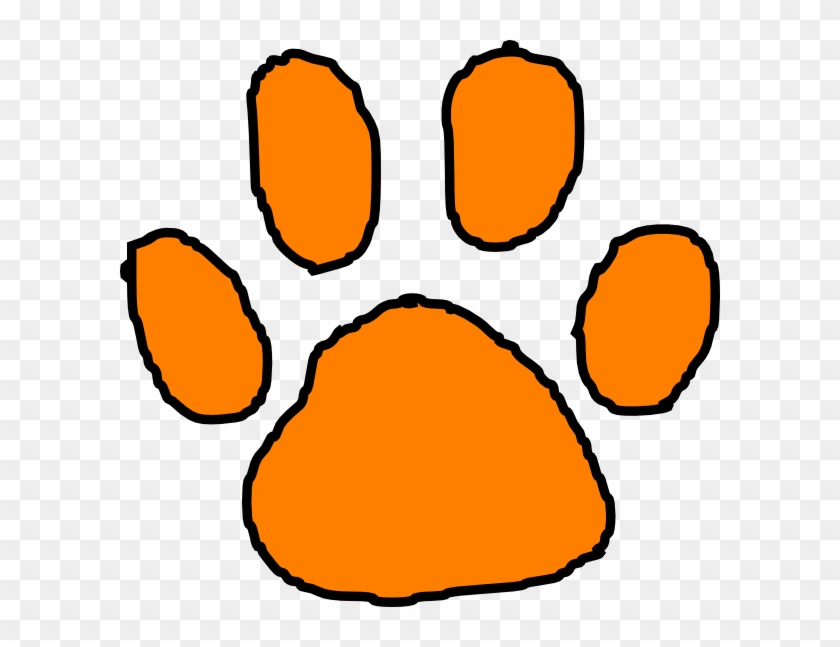 Tiger Paw Clipart #105667