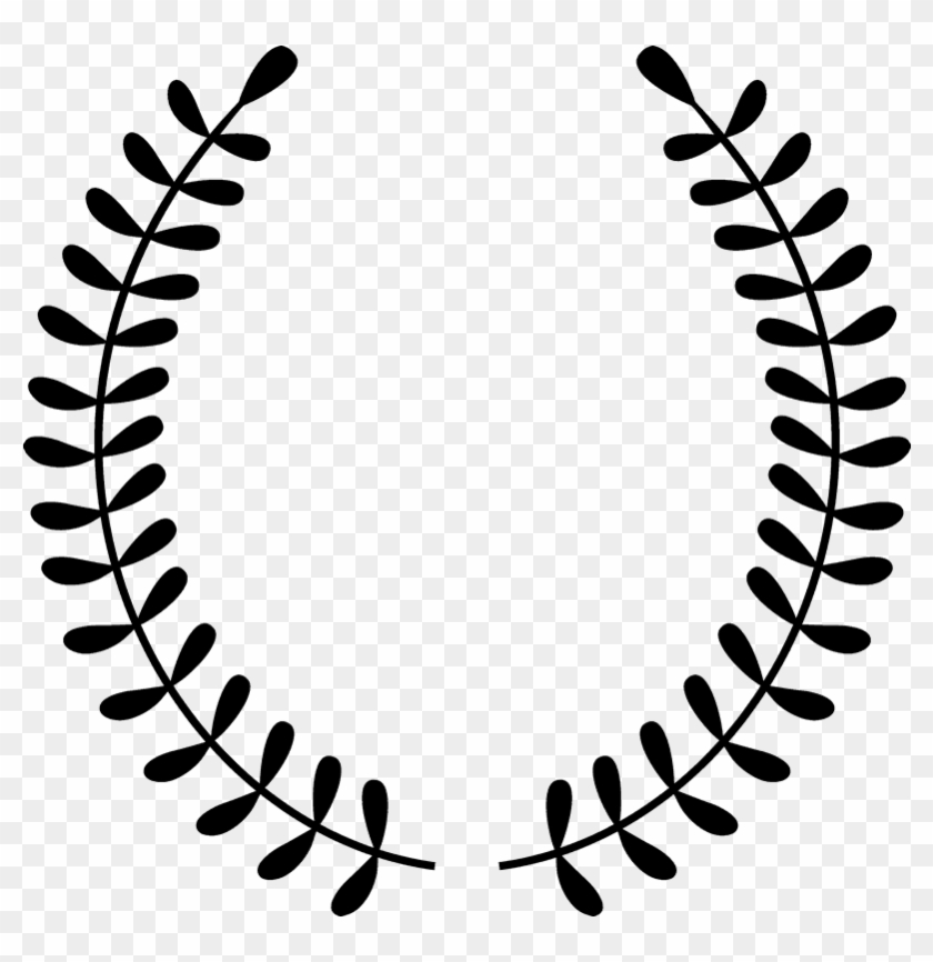 Open Laurel Wreath Design Rubber Stamp - Anne Of Green Gables Clipart #105788