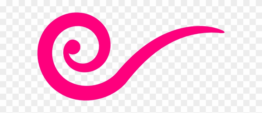 Pink Swirl Clipart #105907