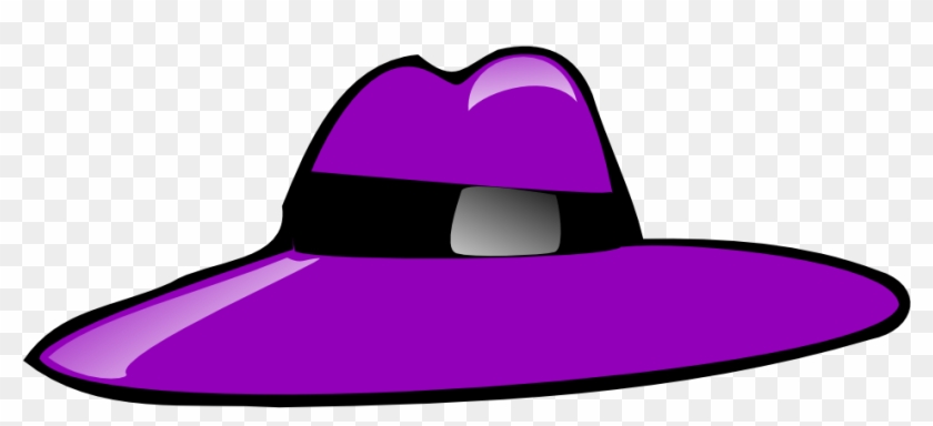 Clip Art Details - Purple Hat Clipart #105949