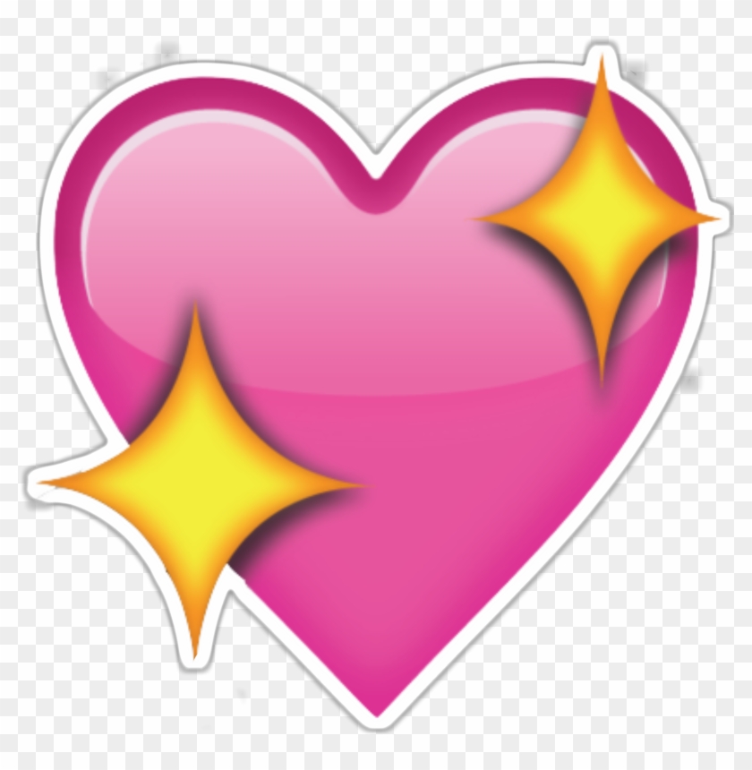 Two Pink Hearts Emoji Png Transparent - Love Heart Emoji Png #105983