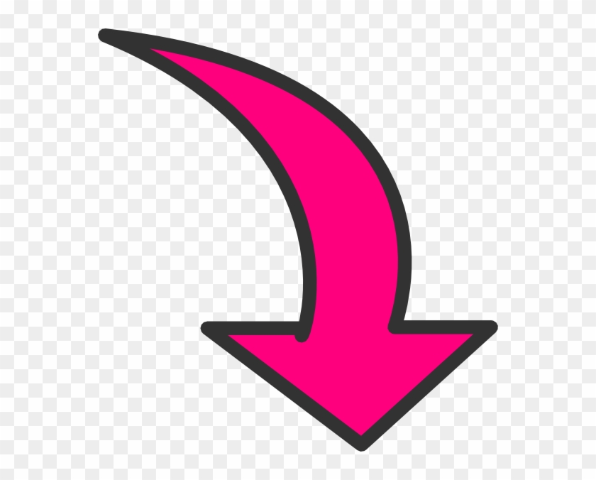 Pink Arrow Clip Art At Clker - Pink Arrow Clip Art #106033