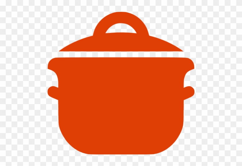Cooking Pot Icon Clipart - Black And White Cooking Icon #106129