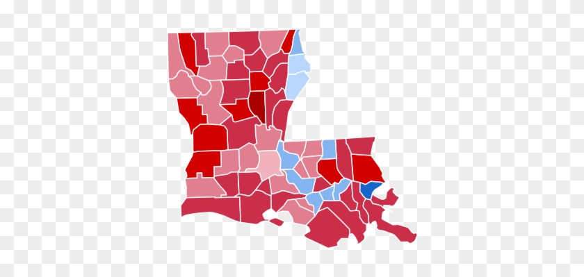 Louisiana 2004 - Svg - Louisiana Presidential Election Results 2016 #106482