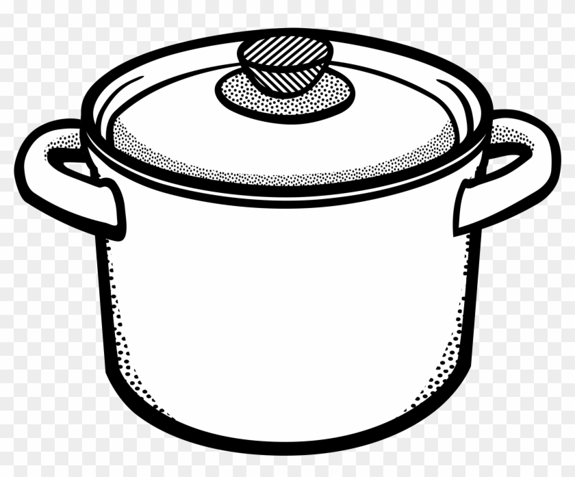 Top Pot Lineart By Frankes Cooking Clipart Black And - Pot Black And White Clipart #106487
