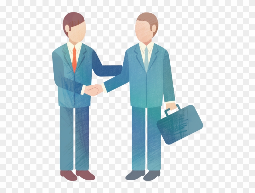 Businessperson Meeting Clip Art - Businessperson Meeting Clip Art #106582