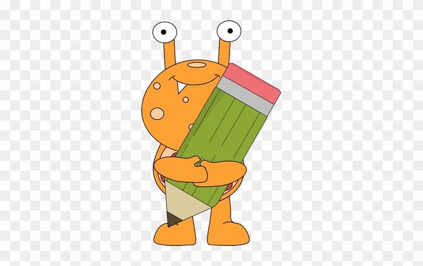 Monster Clipart Student - Monster Math Clip Art #106631