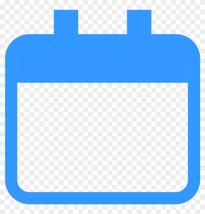 Open - Blue Calendar Icon Png #106722