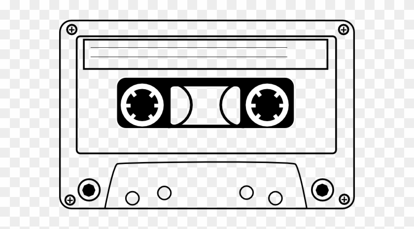 Cassette Tape Black And White #106810