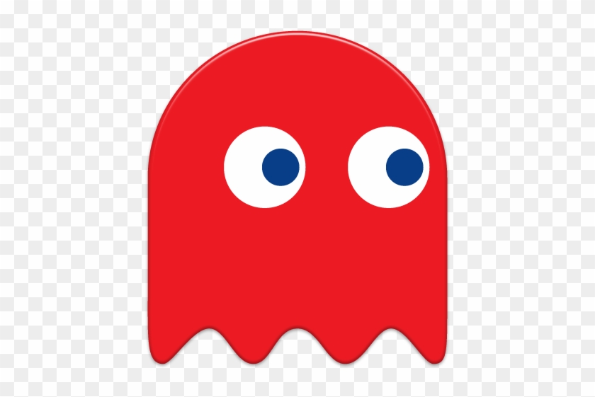 Pixel Clipart Pacman Ghost - Fantasmas De Pacman Rojo #106840