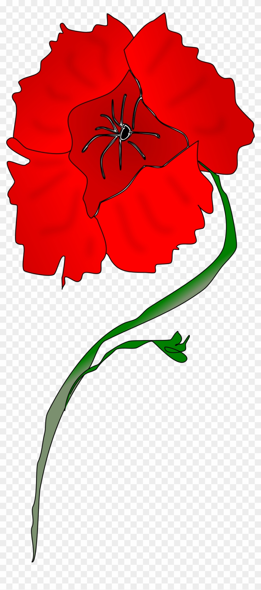 Big Image - Poppy Flowers Clipart #107135