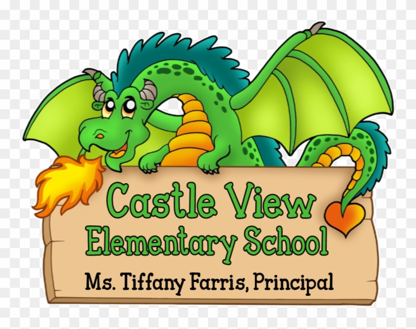 Cv Dragons Sign Castle View Dragon Free Transparent Png Clipart Images Download