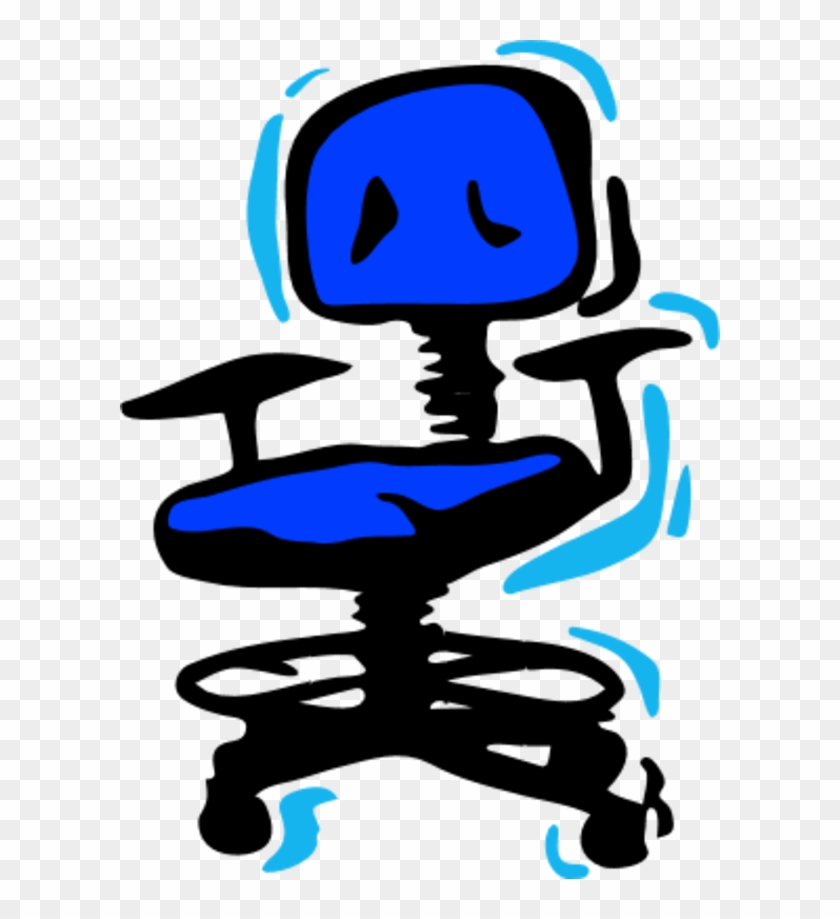 Business Chair Shaking Comic - Office Chair Clip Art #107263
