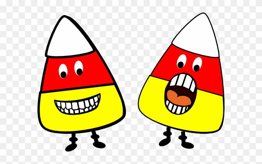 Candy Corn Clipart Free - Cartoon Candy Corn #107327