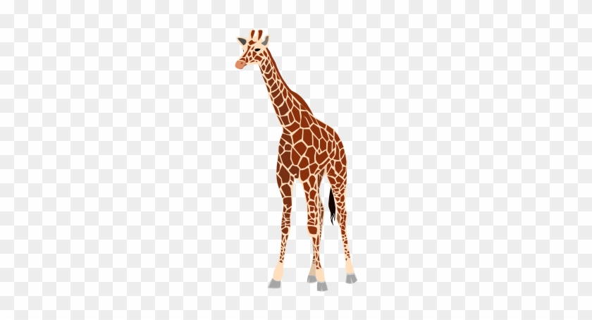 Free Vector Giraffe Clip Art - Giraffe Clip Art #107464