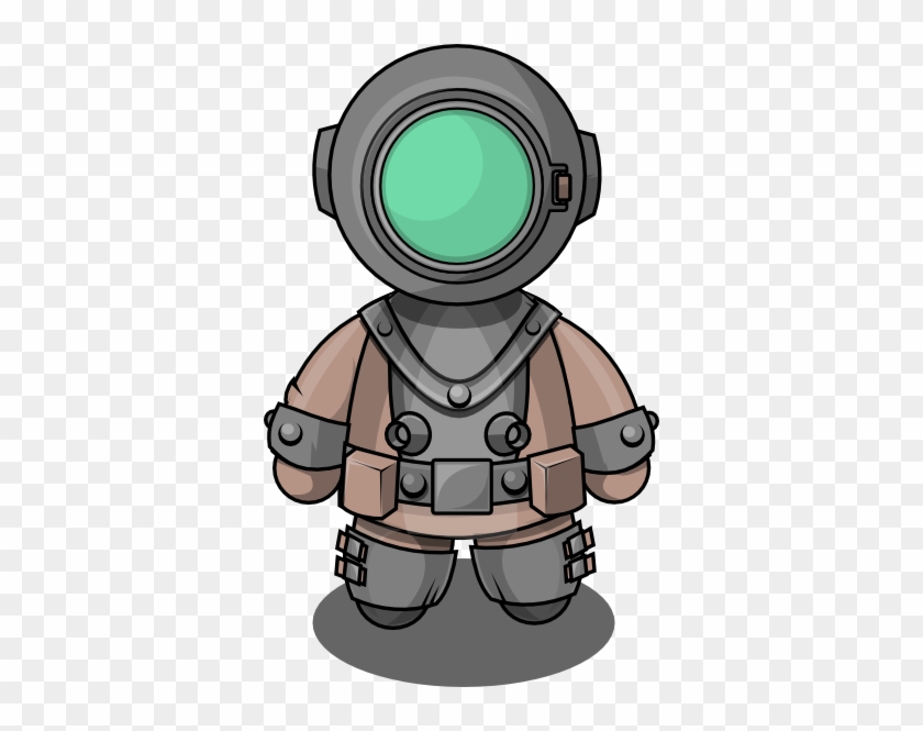 Free To Use Public Domain People Clip Art - Underwater Diver Clipart #107492