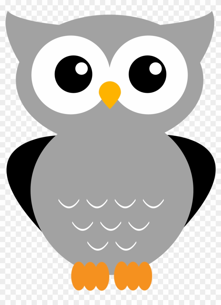 12 More Adorable Owl Printables - Grey Owl Clip Art #107525