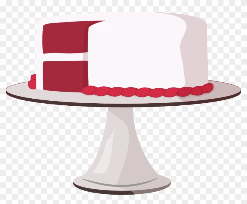 Velvet 20clipart - Red Velvet Cake Clip Art #107705