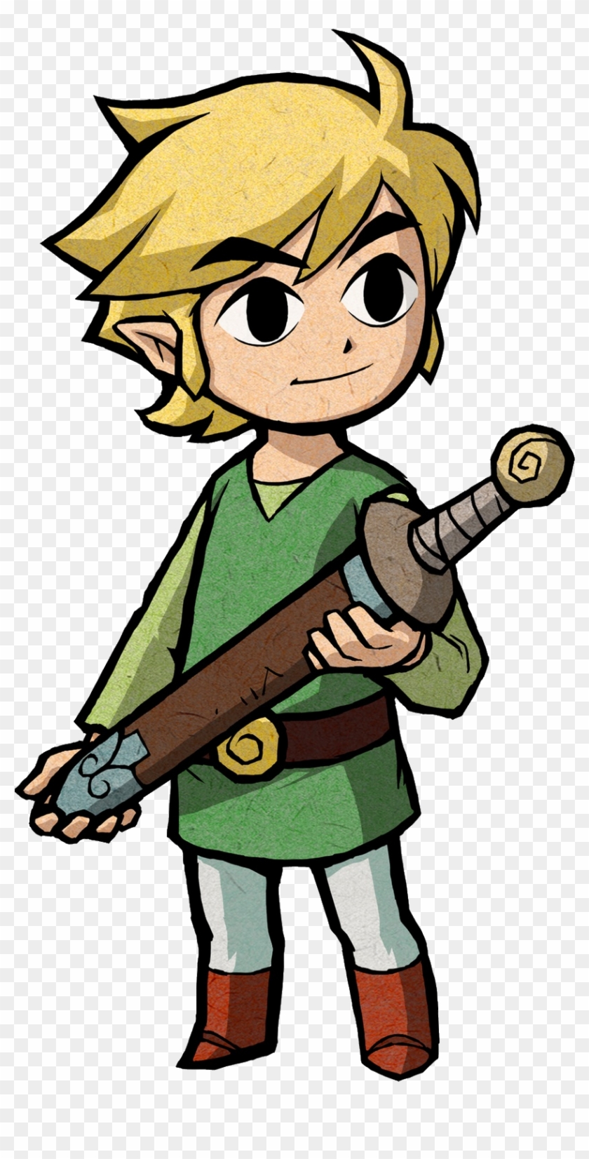 Zelda Clipart Tribal - Legend Of Zelda Link #107766