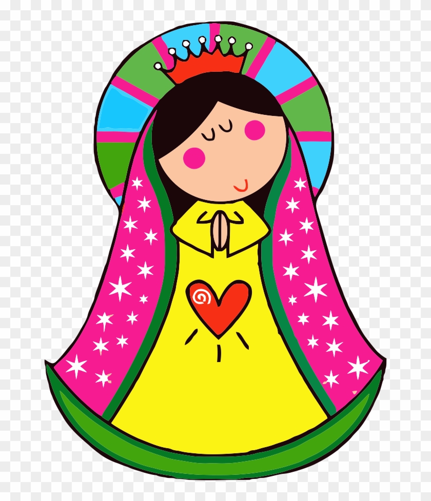 Si La Quieres Aun En Mayor Tamaño Escribeme, Besos - Virgen De Guadalupe Animada #107839