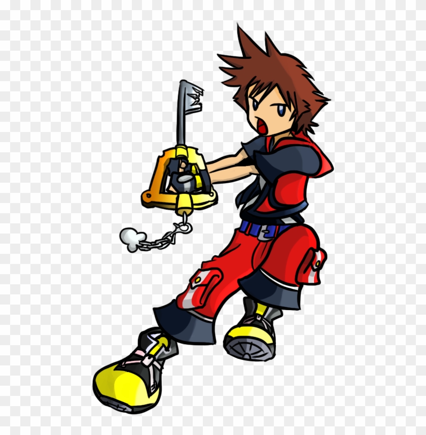 Kingdom Hearts 3d - Chibi Sora Kingdom Hearts Ddd #107996