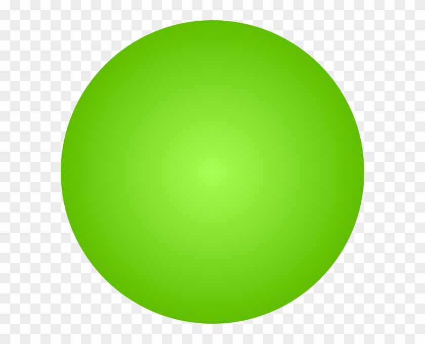 3d Green Ball - Green Ball Clipart #108047