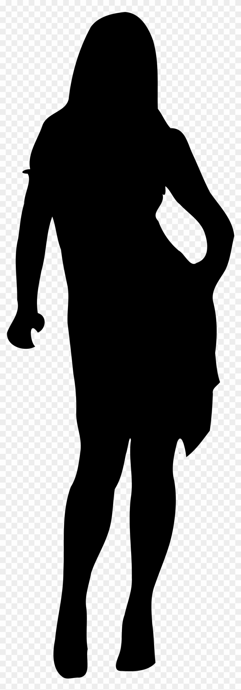 Female Shape Cliparts - Woman Silhouette Png #108096